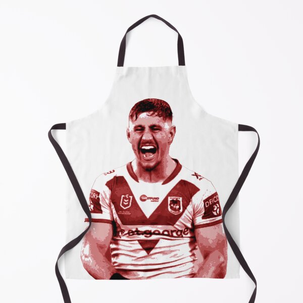 Item preview, Zac Lomax NRL St George Illawarra red posterised designed and sold by sarahhelizz.