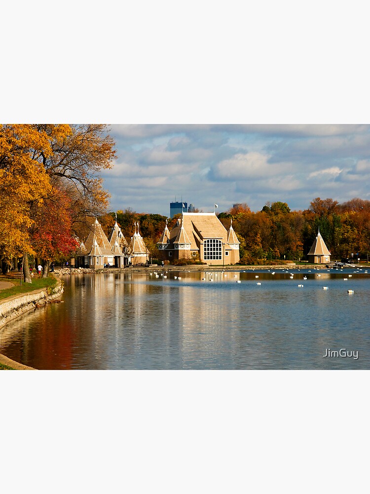 quot Bandshell at Lake Harriet quot Poster by JimGuy Redbubble
