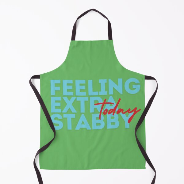 Item preview, Feeling Extra Stabby Today (Blue) designed and sold by SillyFun.
