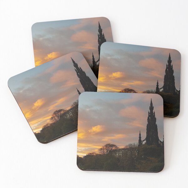 Item preview, Edinburgh Skyline with Walter Scott's monument designed and sold by Hazel Cameron.