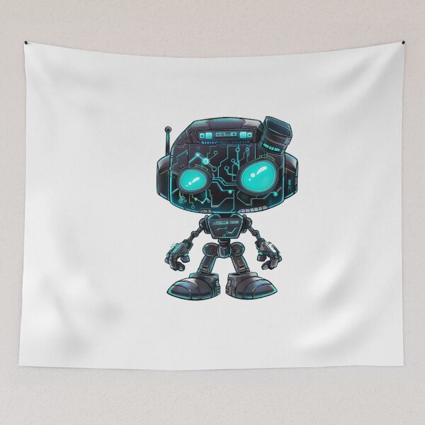 Item preview, neon robot v3 designed and sold by Stickio.