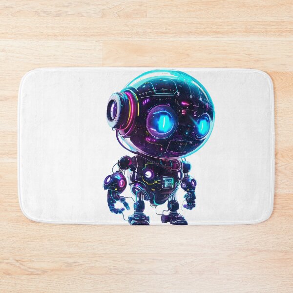 Item preview, neon robot v4 designed and sold by Stickio.