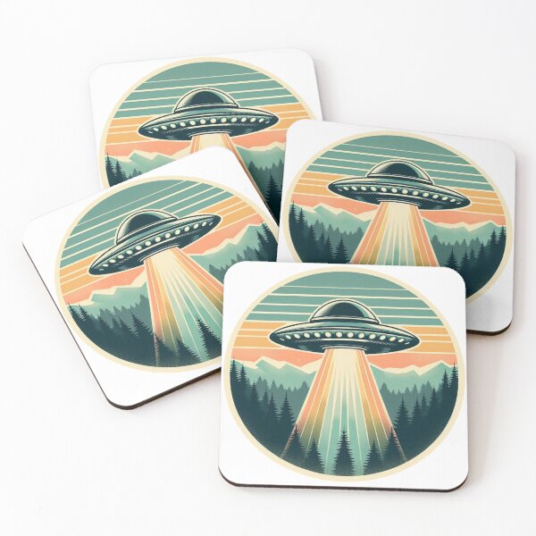 Item preview, UFO (Retro) V.1 designed and sold by Bubble-Boris.