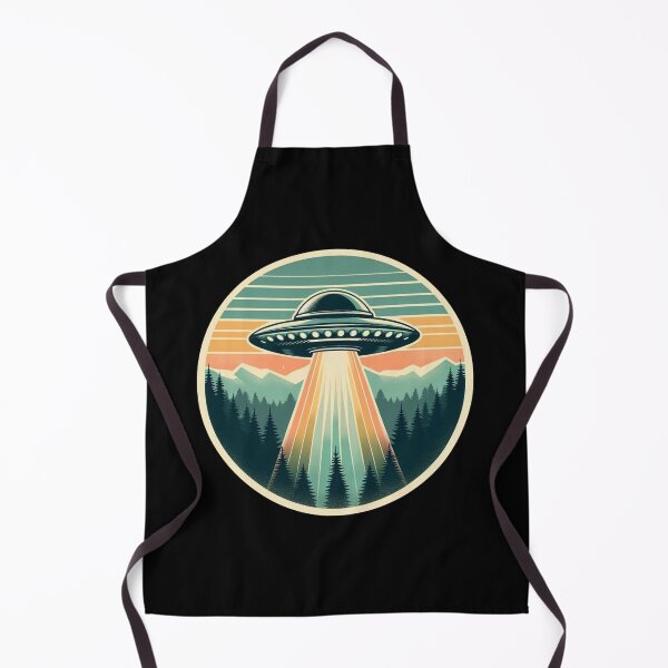 Item preview, UFO (Retro) V.1 designed and sold by Bubble-Boris.