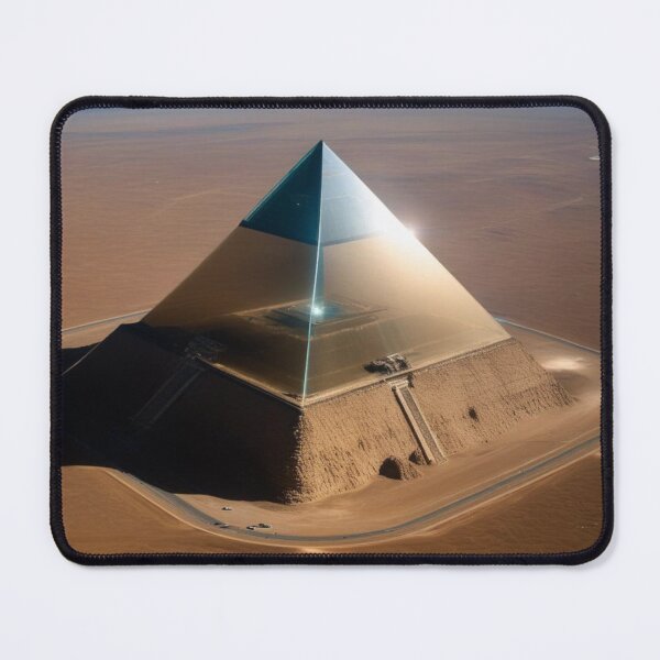 Item preview, A transparent pyramid on a desert planet designed and sold by quasartphil.