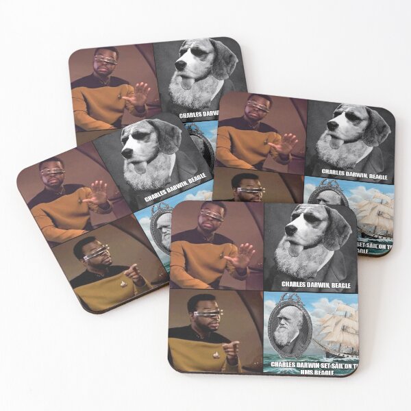 Item preview, Charles Darwin HMS Beagle No/Yes Meme designed and sold by ScientiaAcLabor.