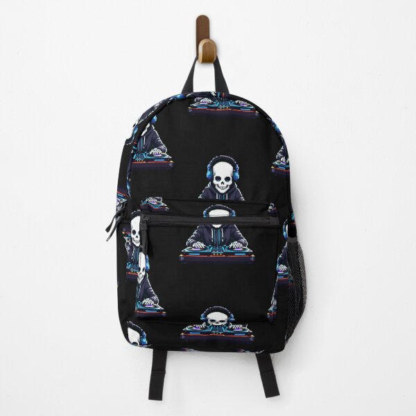 Item preview, DJ Skeleton: Spooky Beats in Pixel designed and sold by Ronny-Owiso.