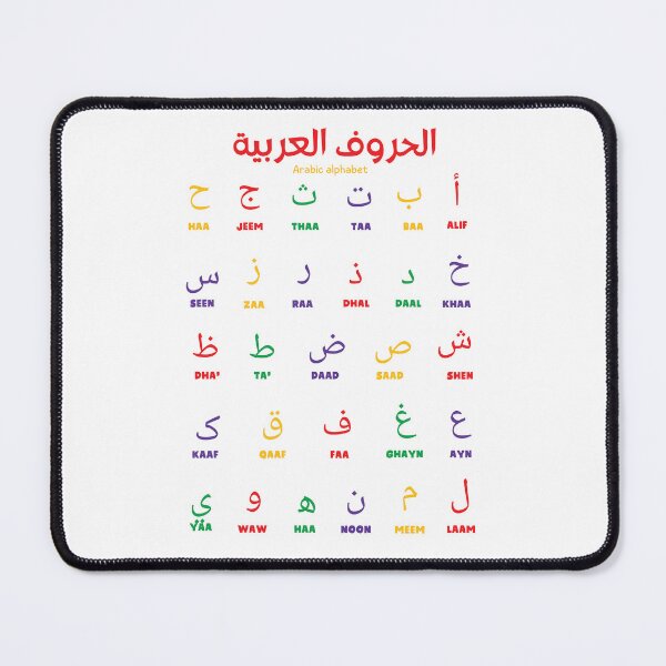Item preview, Arabic Alphabet Chart designed and sold by Noor_Creations.
