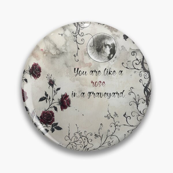 Item preview, You are like a rose in a graveyard designed and sold by EmeraldeaArt.