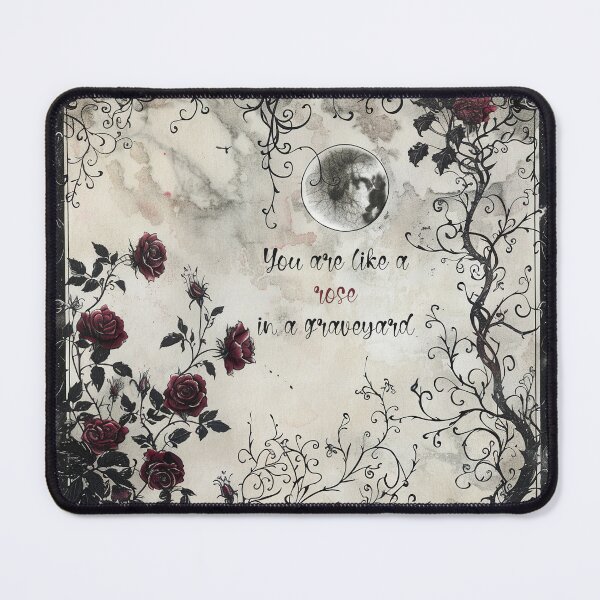 Item preview, You are like a rose in a graveyard designed and sold by EmeraldeaArt.