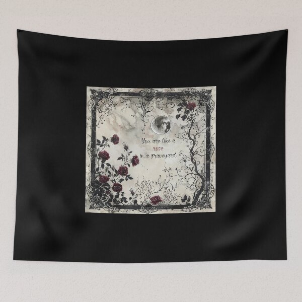 Item preview, You are like a rose in a graveyard designed and sold by EmeraldeaArt.