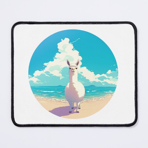 Item preview, Lama at a beach // Cool Lama // Cool Animal // Beach // Chill out // Llama designed and sold by SMARTKIT  DESIGNAGENCY.