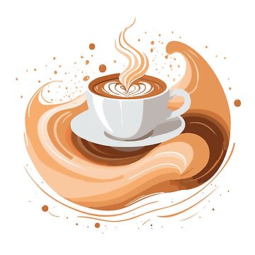 Artwork thumbnail, A cappuccino on the wave by Marcu Ioachim