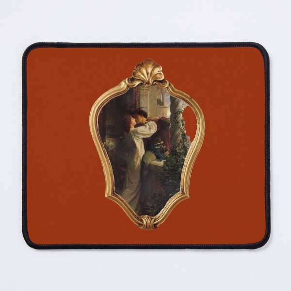 Item preview, Framed Painting of Two Lovers Saying Goodbye designed and sold by HeyGurlHe.