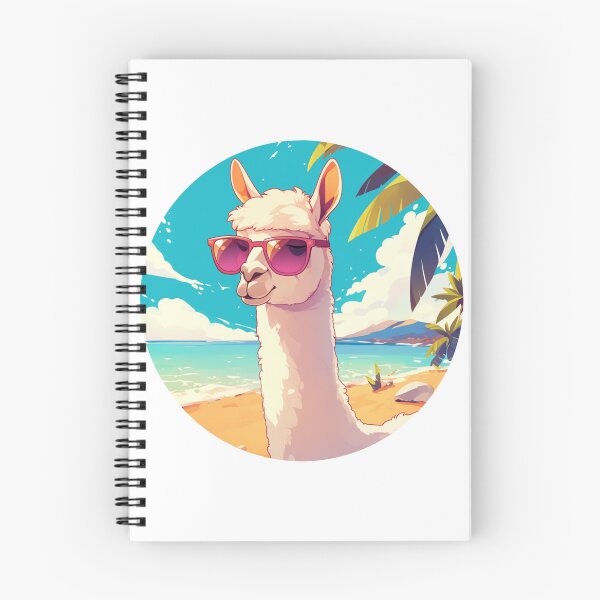 Item preview, Lama at a beach // Cool Lama // Cool Animal // Beach // Chill out // Llama designed and sold by SMARTKIT  DESIGNAGENCY.