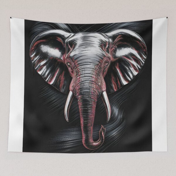 Item preview, Fantastic elephant. designed and sold by MyHappyArtShop.