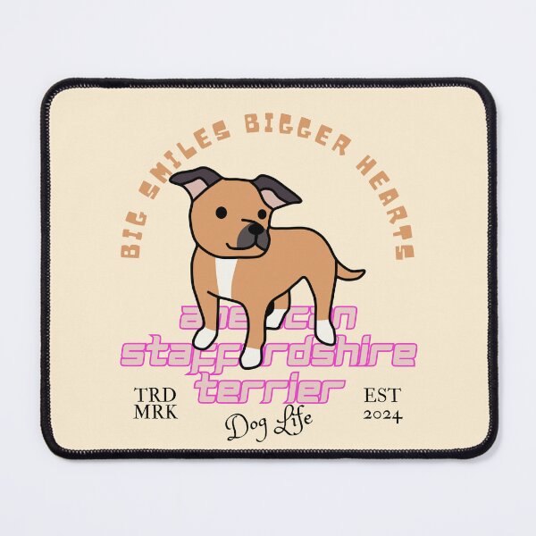 Item preview, American staffordshire terrier : dog life designed and sold by Peerless-Prime.