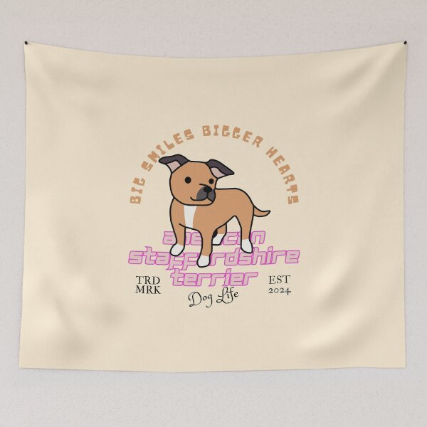 Item preview, American staffordshire terrier : dog life designed and sold by Peerless-Prime.