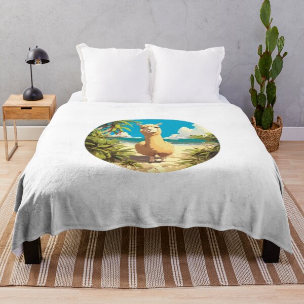 Item preview, Lama at a beach // Cool Lama // Cool Animal // Beach // Chill out // Llama designed and sold by SMARTKIT  DESIGNAGENCY.