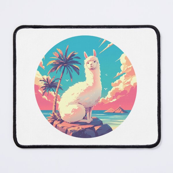 Item preview, Lama at a beach // Cool Lama // Cool Animal // Beach // Chill out // Llama designed and sold by SMARTKIT  DESIGNAGENCY.