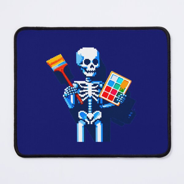 Item preview, Painter Skeleton: Artistic Bones designed and sold by Ronny-Owiso.