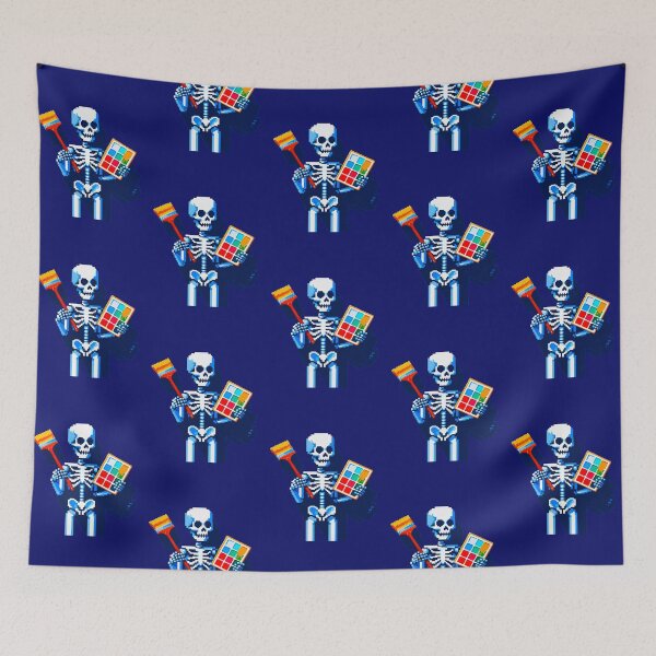 Item preview, Painter Skeleton: Artistic Bones designed and sold by Ronny-Owiso.