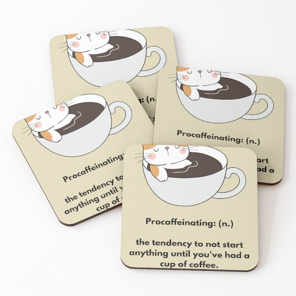 Item preview, Procaffeinating designed and sold by Randomnessy.