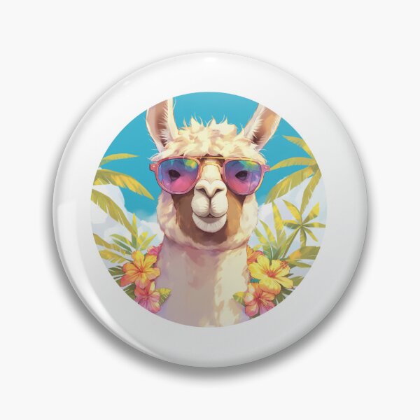 Item preview, Lama at a beach // Cool Lama // Cool Animal // Beach // Chill out // Llama designed and sold by SMARTKIT  DESIGNAGENCY.