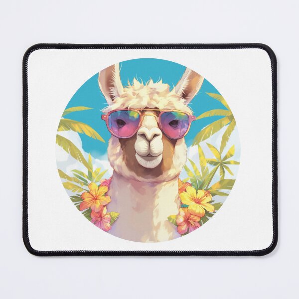 Item preview, Lama at a beach // Cool Lama // Cool Animal // Beach // Chill out // Llama designed and sold by SMARTKIT  DESIGNAGENCY.
