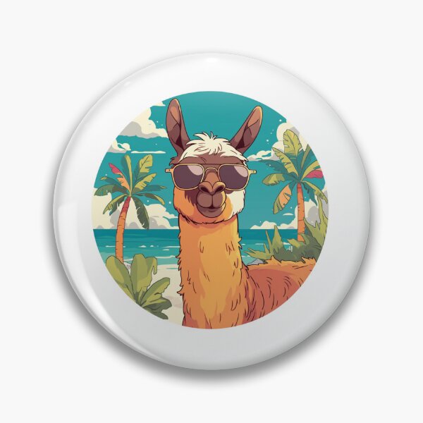 Item preview, Lama at a beach // Cool Lama // Cool Animal // Beach // Chill out // Llama designed and sold by SMARTKIT  DESIGNAGENCY.