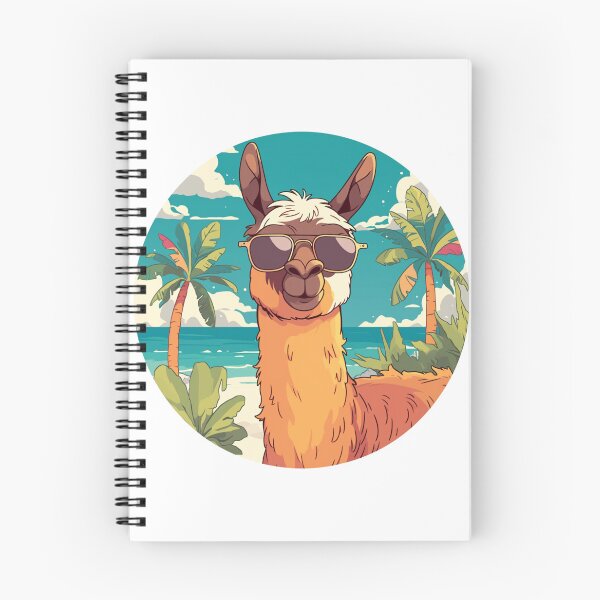Item preview, Lama at a beach // Cool Lama // Cool Animal // Beach // Chill out // Llama designed and sold by SMARTKIT  DESIGNAGENCY.