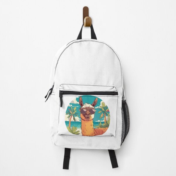 Item preview, Lama at a beach // Cool Lama // Cool Animal // Beach // Chill out // Llama designed and sold by SMARTKIT DESIGNAGENCY.