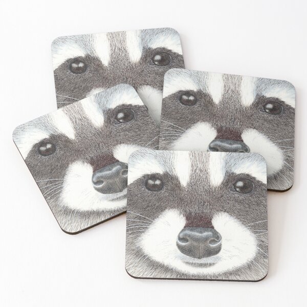 Item preview, Raccoon face designed and sold by smonahan1234.