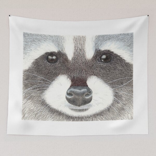 Item preview, Raccoon face designed and sold by smonahan1234.