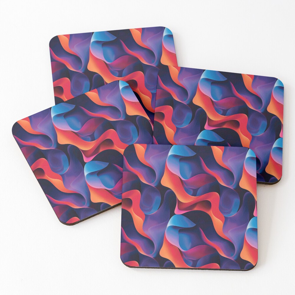 Item preview, Coasters (Set of 4) designed and sold by MidArtForge.