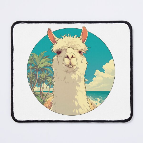 Item preview, Lama at a beach // Cool Lama // Cool Animal // Beach // Chill out // Llama designed and sold by SMARTKIT  DESIGNAGENCY.