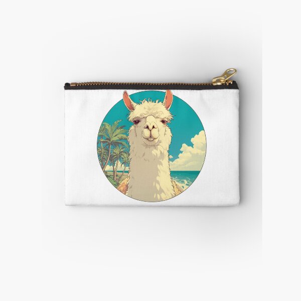 Item preview, Lama at a beach // Cool Lama // Cool Animal // Beach // Chill out // Llama designed and sold by SMARTKIT  DESIGNAGENCY.