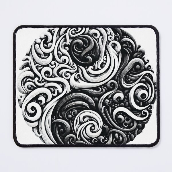 Item preview, Yin Yang Embrace: Unveiling the Interconnectedness of Opposites designed and sold by aZRaSs.