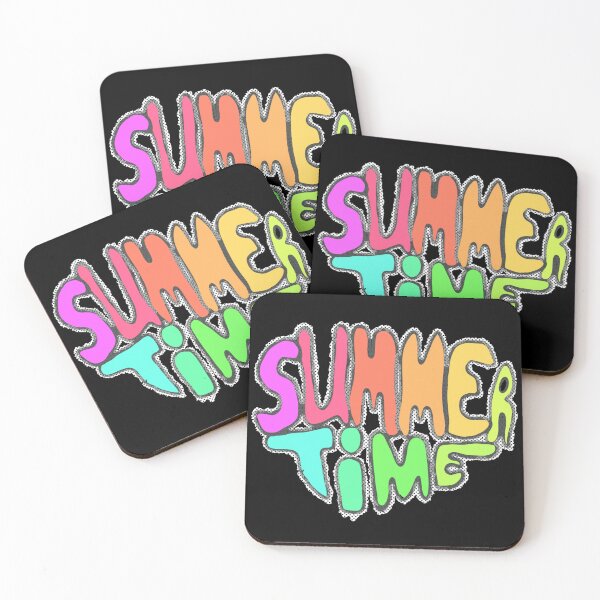 Item preview, Colorful inscription: "Summer time"/1 designed and sold by My-fake-places.