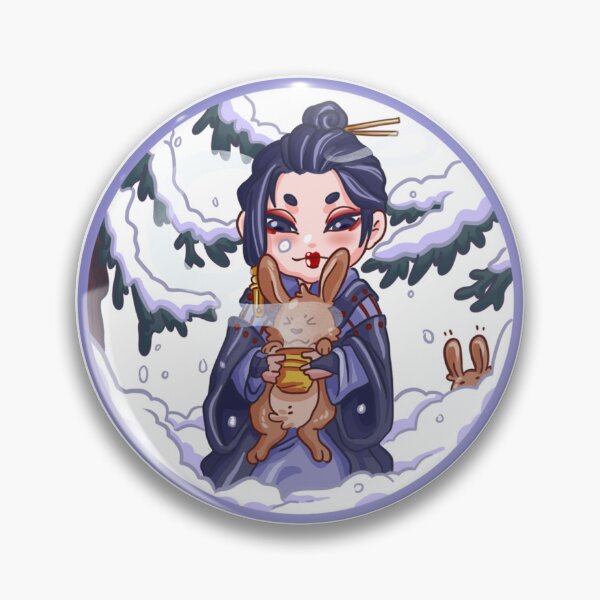 Artikelvorschau, Geisha-Kaninchen-Winterthema entworfen und verkauft von DarumArt.