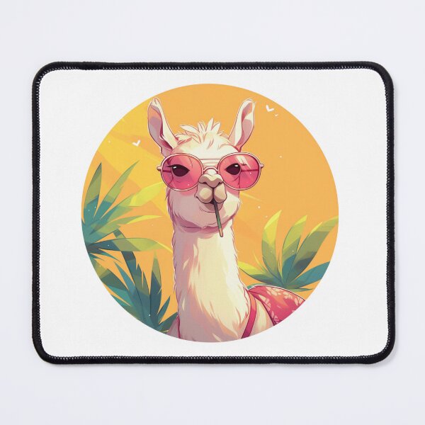 Item preview, Lama at a beach // Cool Lama // Cool Animal // Beach // Chill out // Llama designed and sold by SMARTKIT  DESIGNAGENCY.