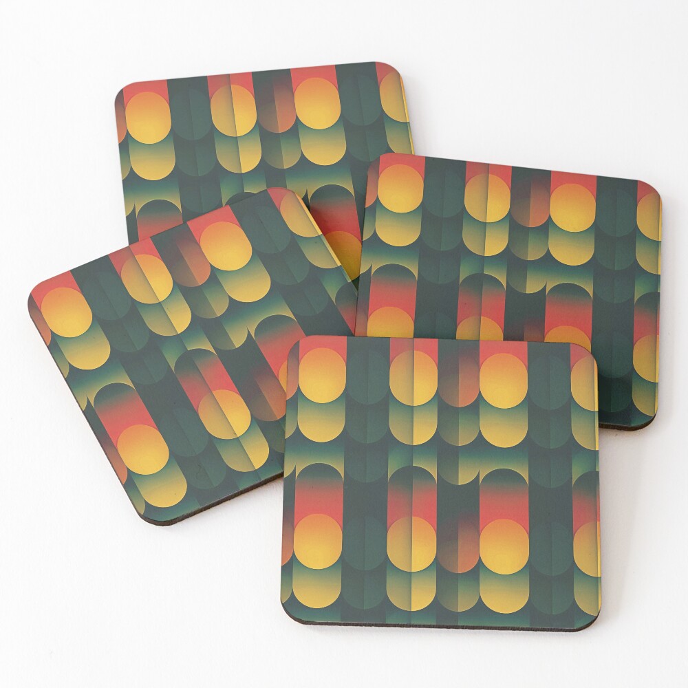 Item preview, Coasters (Set of 4) designed and sold by MidArtForge.
