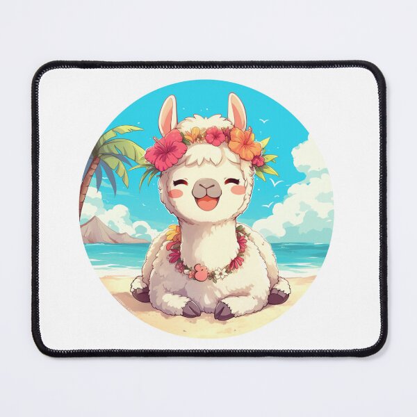 Item preview, Lama at a beach // Cool Lama // Cool Animal // Beach // Chill out // Llama designed and sold by SMARTKIT  DESIGNAGENCY.