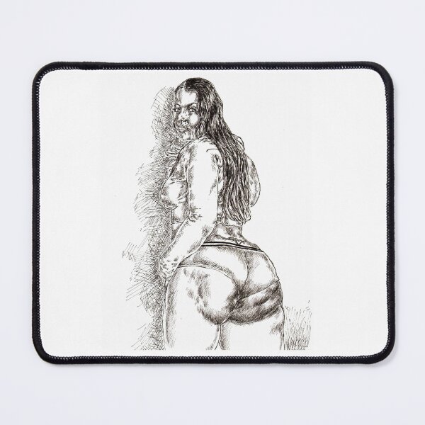 Item preview, A Large Bottomed Latina designed and sold by Alphaholics Non-Anonymous Art Studios.