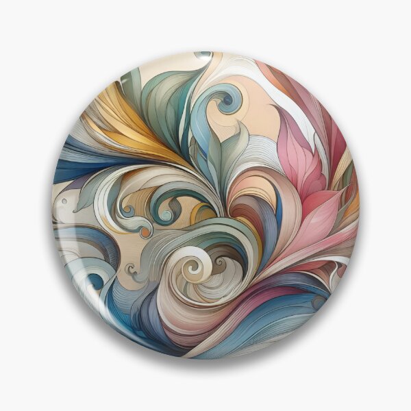 Item preview, Waves of Passion: Abstract Romantic Background designed and sold by daruneenok.