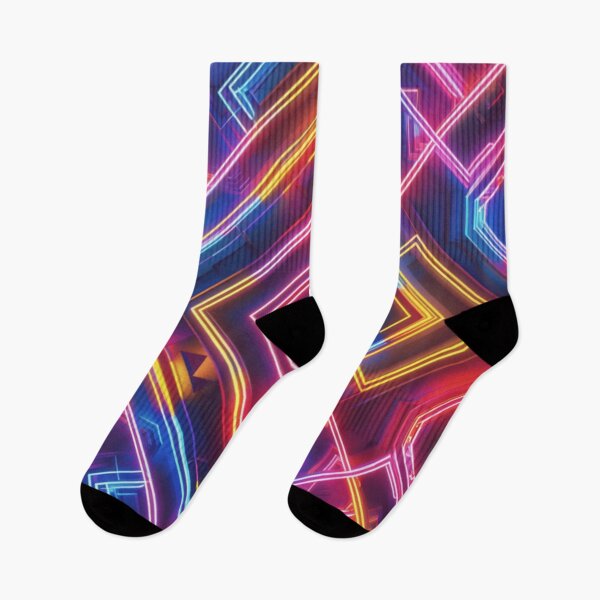 Item preview, Square Neon Pattern designed and sold by punintended007.