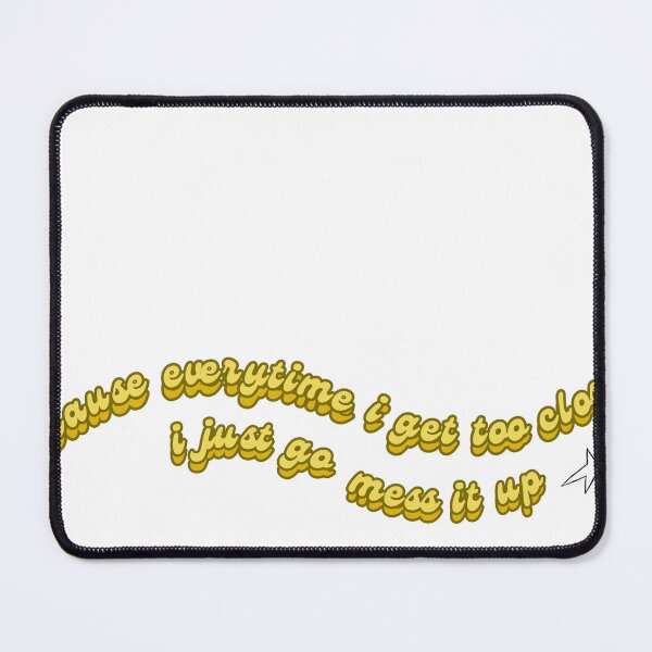Item preview, mess it up lyric designed and sold by stickersxbecca.