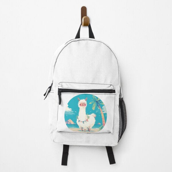 Item preview, Lama at a beach // Cool Lama // Cool Animal // Beach // Chill out // Llama designed and sold by SMARTKIT DESIGNAGENCY.