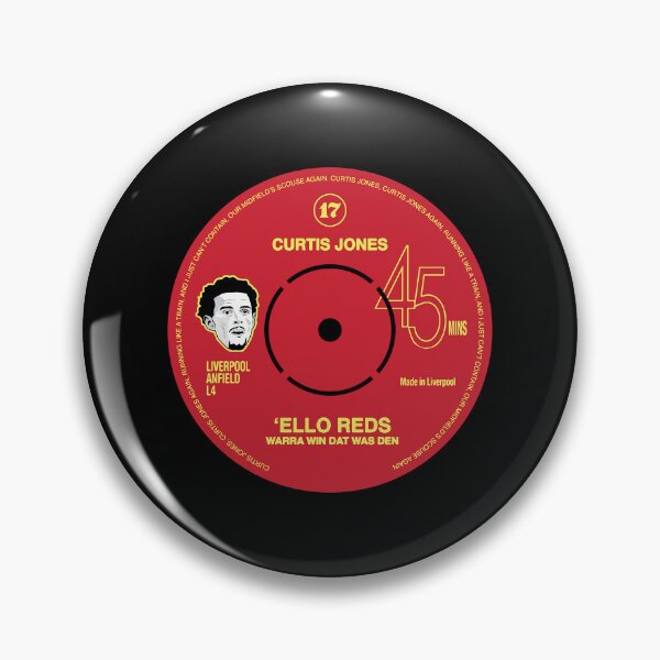 Item preview, 'Ello Reds – tribute design for Liverpool FC's Curtis Jones designed and sold by KAMcDermott74.