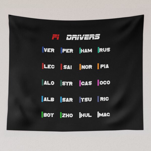 Item preview, Pilotos f1  designed and sold by Pecferly.